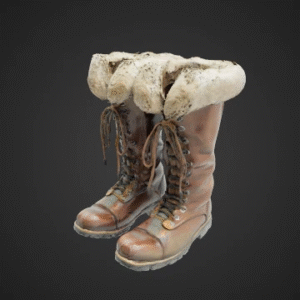 Viking-Inspired Fur-Lined Boots