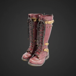 Steampunk Leather Boots