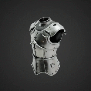 Medieval Steel Plate Chest Armor