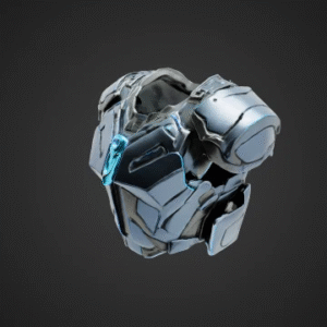 Futuristic Energy-Enhanced Armor