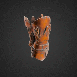 Rusted Iron Warrior Gauntlets