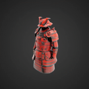 Samurai Armor with Lacquer Finish