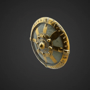 Brass Viking Shield