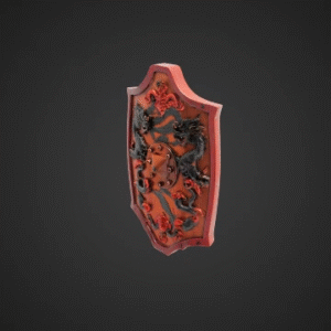 Wooden Samurai Shield